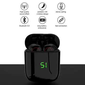 YSP Mini TWS Wireless Bluetooth 5.0 Headset With LED Charging Case Noise Reduction HiFi HD Sports Earphone Stereo Dual Earbuds
YSP Mini TWS Wireless Bluetooth 5.0 Headset With LED Charging Case Noise Reduction HiFi HD Sports Earphone Stereo Dual Earbuds