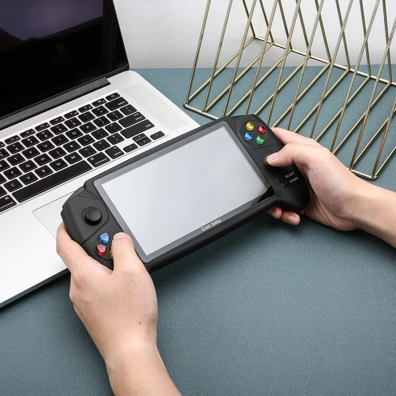 Newst high quality RS-08 Big Screen 7 Inch Double Rocker HD Handheld Game Console Nostalgic Retro Game Console
Newst high quality RS-08 Big Screen 7 Inch Double Rocker HD Handheld Game Console Nostalgic Retro Game Console