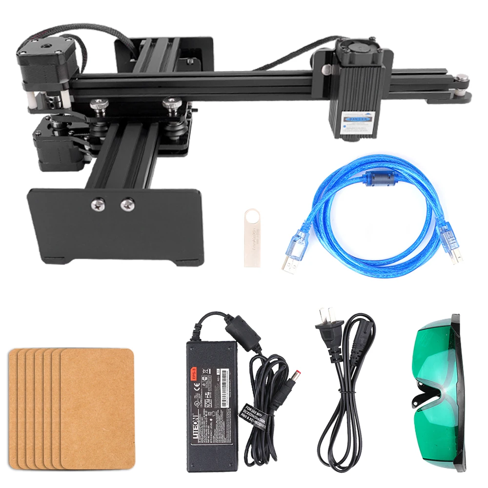 Laser Engraver Carving Depth 0-2mm Adjustable Single Arm CNC Router Grey Carving Engraving Machine Tool Wood Router With U Disc
Laser Engraver Carving Depth 0-2mm Adjustable Single Arm CNC Router Grey Carving Engraving Machine Tool Wood Router With U Disc