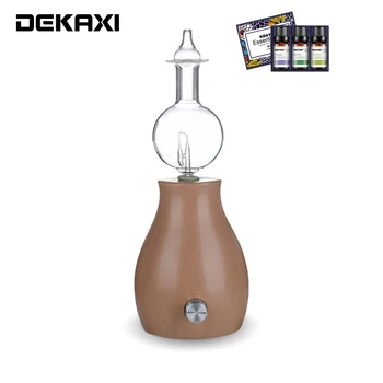 DEKAXI round shape Ceramic Glass Aromatherapy Pure Essential Oils Diffuser Air Nebulizer Humidifier for home office hotel
DEKAXI round shape Ceramic Glass Aromatherapy Pure Essential Oils Diffuser Air Nebulizer Humidifier for home office hotel