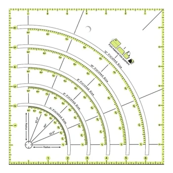 1 Piece of DIY Handmade Quilting Ruler Sewing Ruler for Sewing, Measuring, Painting, Crafting and Precision Cutting
1 Piece of DIY Handmade Quilting Ruler Sewing Ruler for Sewing, Measuring, Painting, Crafting and Precision Cutting