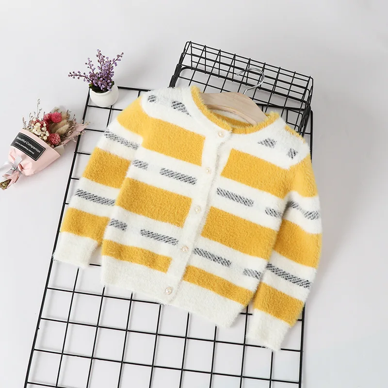 Childrenswear 2019 Autumn And Winter New Style Girls Mixed Colors Western Style Imitation Mink rong mao yi Korean-style Children
Childrenswear 2019 Autumn And Winter New Style Girls Mixed Colors Western Style Imitation Mink rong mao yi Korean-style Children