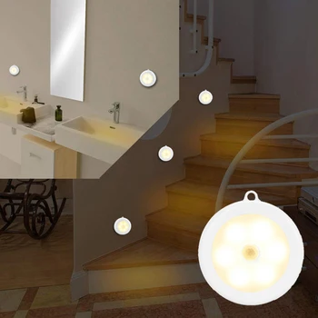 Auto On/Off Infrared Motion Sensor Night Light Wireless Detector LED Night Lamp Intelligent Corridor Cabinet Sensor Light
Auto On/Off Infrared Motion Sensor Night Light Wireless Detector LED Night Lamp Intelligent Corridor Cabinet Sensor Light