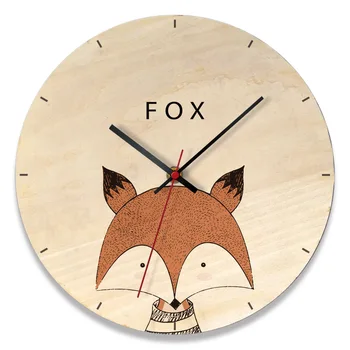 Solid Wood 3D Wall Clock Modern Design Decorative Children's Bedroom Animal Hanging Clock Cute Cartoon Wall Watch Home Decor
Solid Wood 3D Wall Clock Modern Design Decorative Children's Bedroom Animal Hanging Clock Cute Cartoon Wall Watch Home Decor
