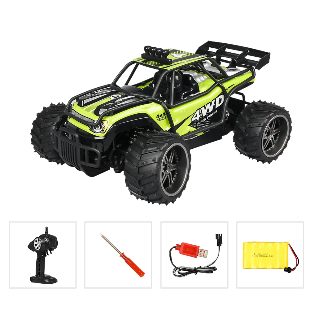 1 : 16 2.4GHz Gift Off Road 4WD RC Car Model Toys High Speed Kids Electric Pickup Truck 4 Channel Remote Control Strong Grip
1 : 16 2.4GHz Gift Off Road 4WD RC Car Model Toys High Speed Kids Electric Pickup Truck 4 Channel Remote Control Strong Grip