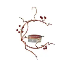 Pet Bird Feeder Useful Metal Convenient Durable Sturdy Drinker for Sparrow Water Feeder Hummingbird Feeder
Pet Bird Feeder Useful Metal Convenient Durable Sturdy Drinker for Sparrow Water Feeder Hummingbird Feeder