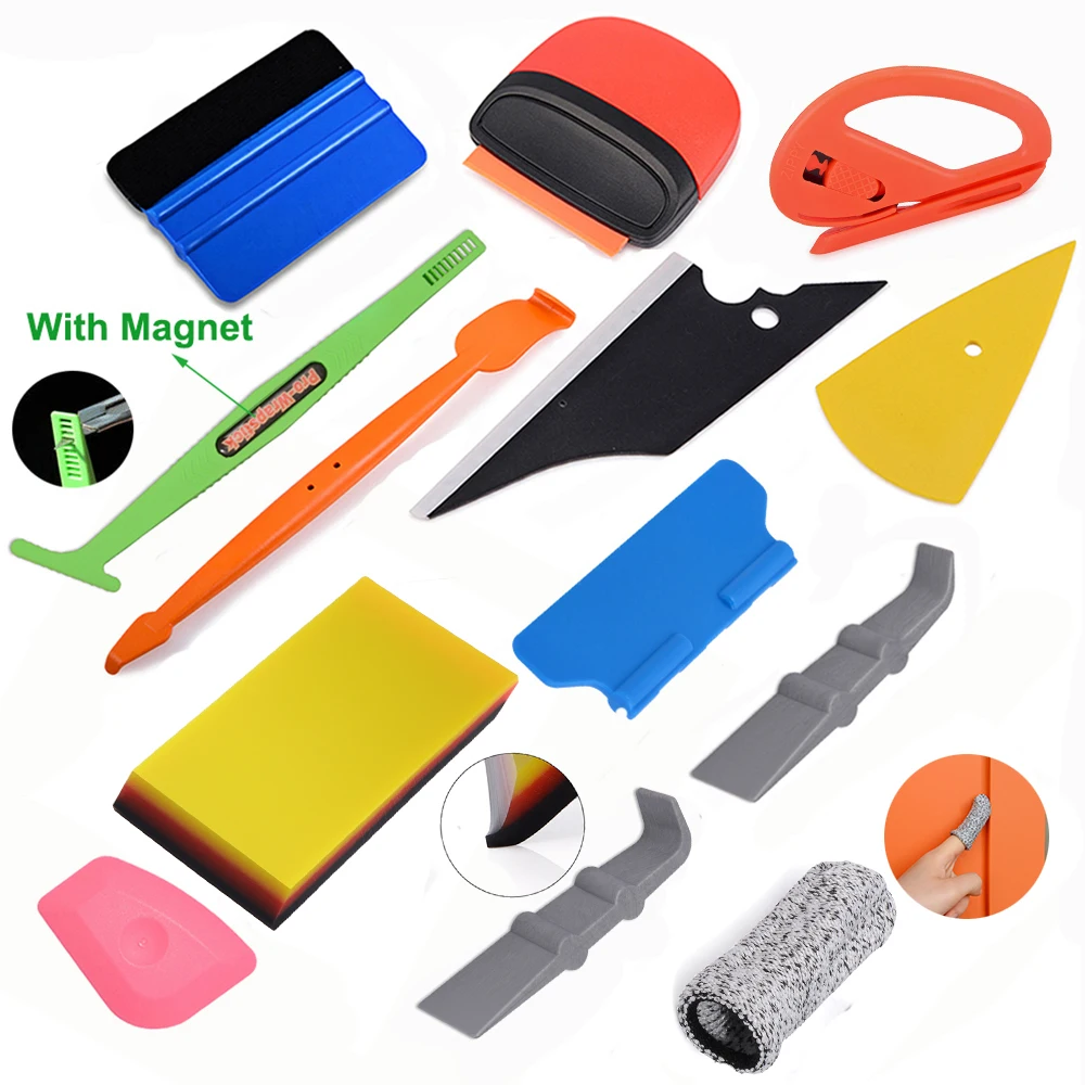 FOSHIO Carbon Film Vinyl Wrapping Application Tool Set Window Tint Car Sticker Install Aid Mark Scraper Knife Magnet Squeegee
FOSHIO Carbon Film Vinyl Wrapping Application Tool Set Window Tint Car Sticker Install Aid Mark Scraper Knife Magnet Squeegee
