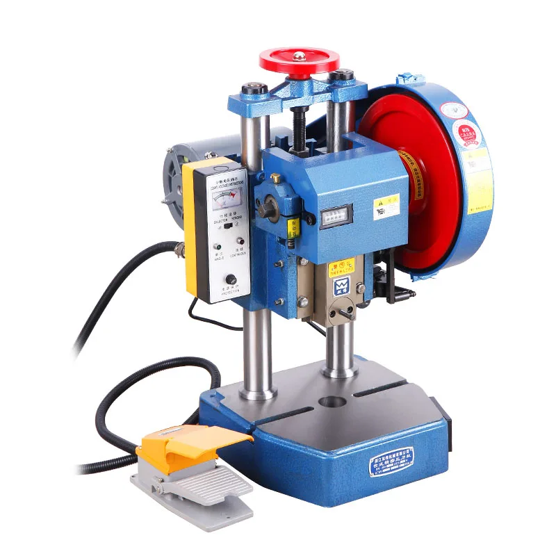 Small Professional Desktop Electric Punch Press Manual Operation Double Button Switch 220/380V 250W
Small Professional Desktop Electric Punch Press Manual Operation Double Button Switch 220/380V 250W