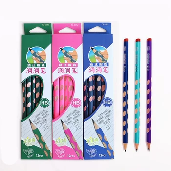 12PCS/Set HB Wood Cased Pencils with Pencil Sharpener, Correction Grip, Triangular Pre-sharpened Pencil for Kids, Students
12PCS/Set HB Wood Cased Pencils with Pencil Sharpener, Correction Grip, Triangular Pre-sharpened Pencil for Kids, Students