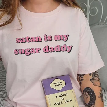 yes Daddy Satan Is My Sugar tshirt Daddy letter Aesthetic Clothes Kawaii tshirt Harajuku women top tee t-shirt ulzzang aesthetic
yes Daddy Satan Is My Sugar tshirt Daddy letter Aesthetic Clothes Kawaii tshirt Harajuku women top tee t-shirt ulzzang aesthetic