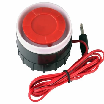 DC 12V 120dB Horn Security Sound Alarm Home Loud Compact Mini Wired Durable Indoor Siren 
DC 12V 120dB Horn Security Sound Alarm Home Loud Compact Mini Wired Durable Indoor Siren