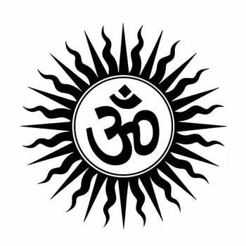 DAWASARU Vinyl Decal Mysterious Hindu Religiou India Sanskrit Symbol Car Sticker Personality Car Sticker Black/Silver 16*16CM
DAWASARU Vinyl Decal Mysterious Hindu Religiou India Sanskrit Symbol Car Sticker Personality Car Sticker Black/Silver 16*16CM