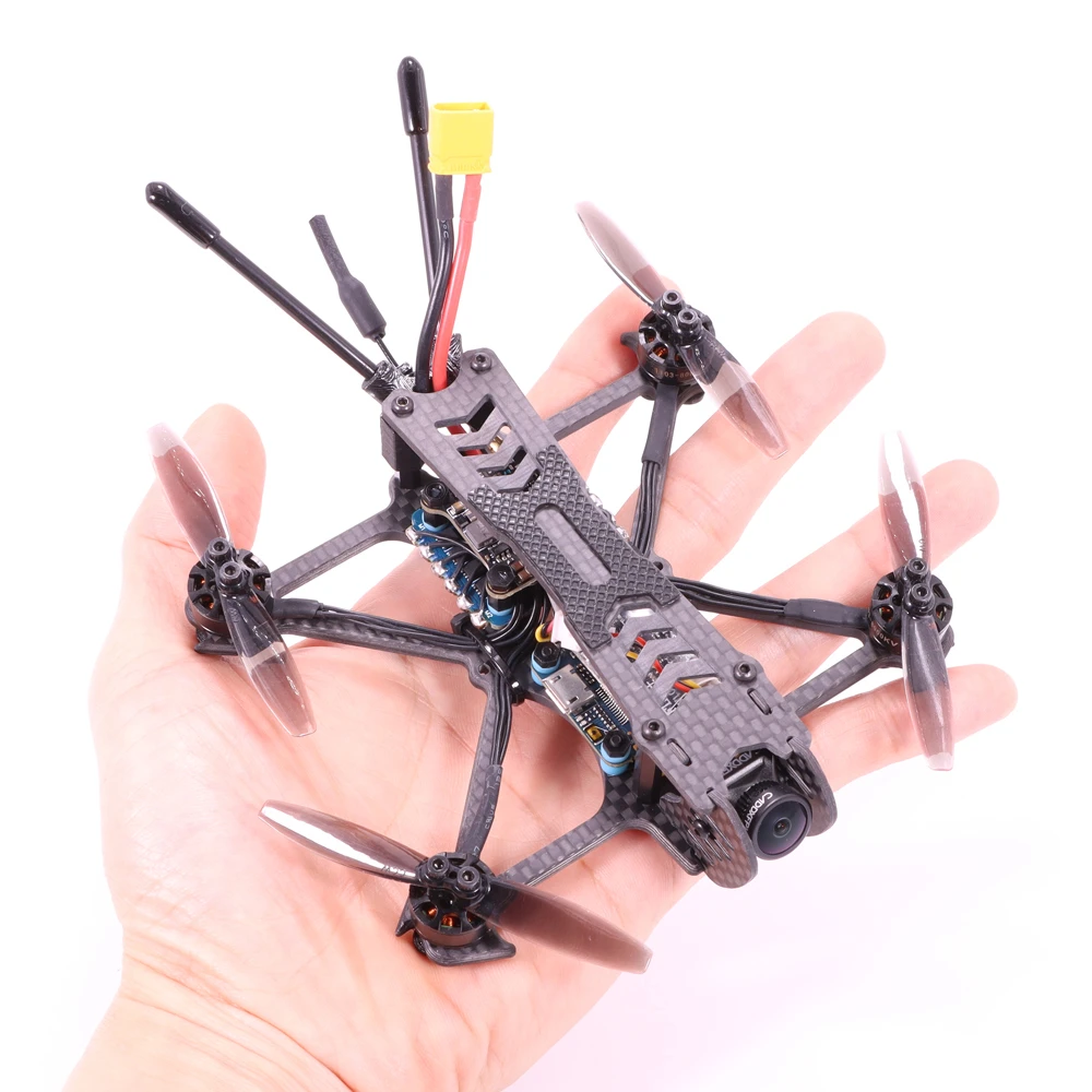 Квадрокоптер AlfaRC Fi-115 2 5 дюйма пропеллер 65 мм рамка для зубочисток FPV поддержка