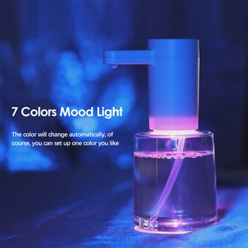 450ml Automatic Sensor Foam Soap Dispenser Rechargeable With Colorful Changing Lights Intelligent Liquid Soap Dispenser Bathroom
450ml Automatic Sensor Foam Soap Dispenser Rechargeable With Colorful Changing Lights Intelligent Liquid Soap Dispenser Bathroom
