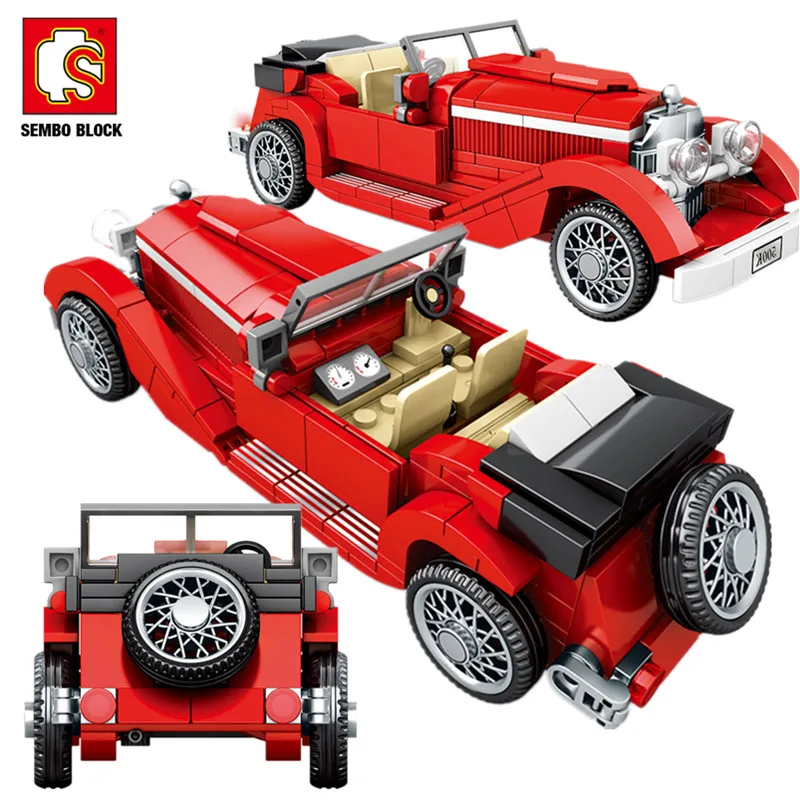 Sembo Block City Classic Car Toy model Kit Building Blocks For Kids buildmoc Technic Speed Champions creator Cars Set Boys Toys
Sembo Block City Classic Car Toy model Kit Building Blocks For Kids buildmoc Technic Speed Champions creator Cars Set Boys Toys