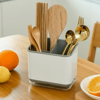 Creative Double Layer Chopsticks Kitchen Tableware Spoon Storage Box Multi-functional Plastic Format Chopsticks Cage
Creative Double Layer Chopsticks Kitchen Tableware Spoon Storage Box Multi-functional Plastic Format Chopsticks Cage