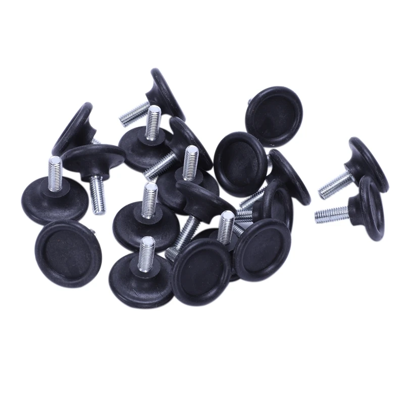 Leveling Foot 38mm Base M8x17mm Thread Table Adjustable 20 Pieces 
Leveling Foot 38mm Base M8x17mm Thread Table Adjustable 20 Pieces
