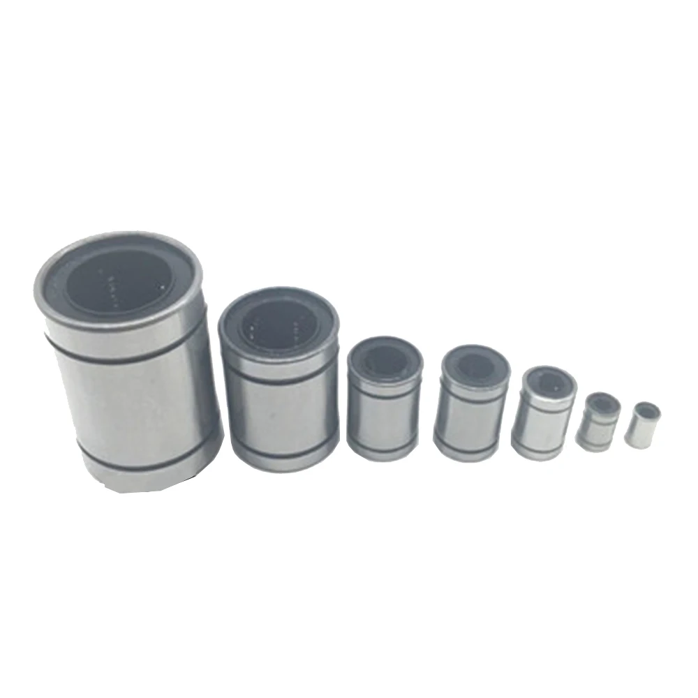 

1PCS LM8UU 8mm LM3UU LM4UU LM5UU LM6UU LM10UU LM12UU LM16UU LM20UU linear bushing CNC Bearing for rod Liner shaft CNC Parts