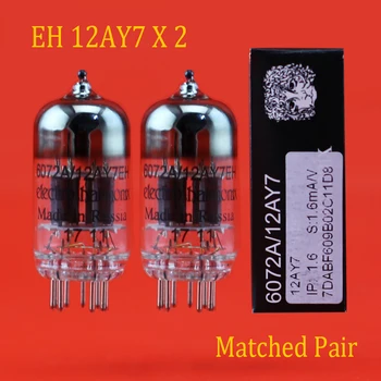 New 2pcs Russia Electro-Harmonix EH 6072A/12AY7 Vacuum Tube Matched Pair accessories Repalce Psvane Mullard JJ shuguang 12AY7
New 2pcs Russia Electro-Harmonix EH 6072A/12AY7 Vacuum Tube Matched Pair accessories Repalce Psvane Mullard JJ shuguang 12AY7
