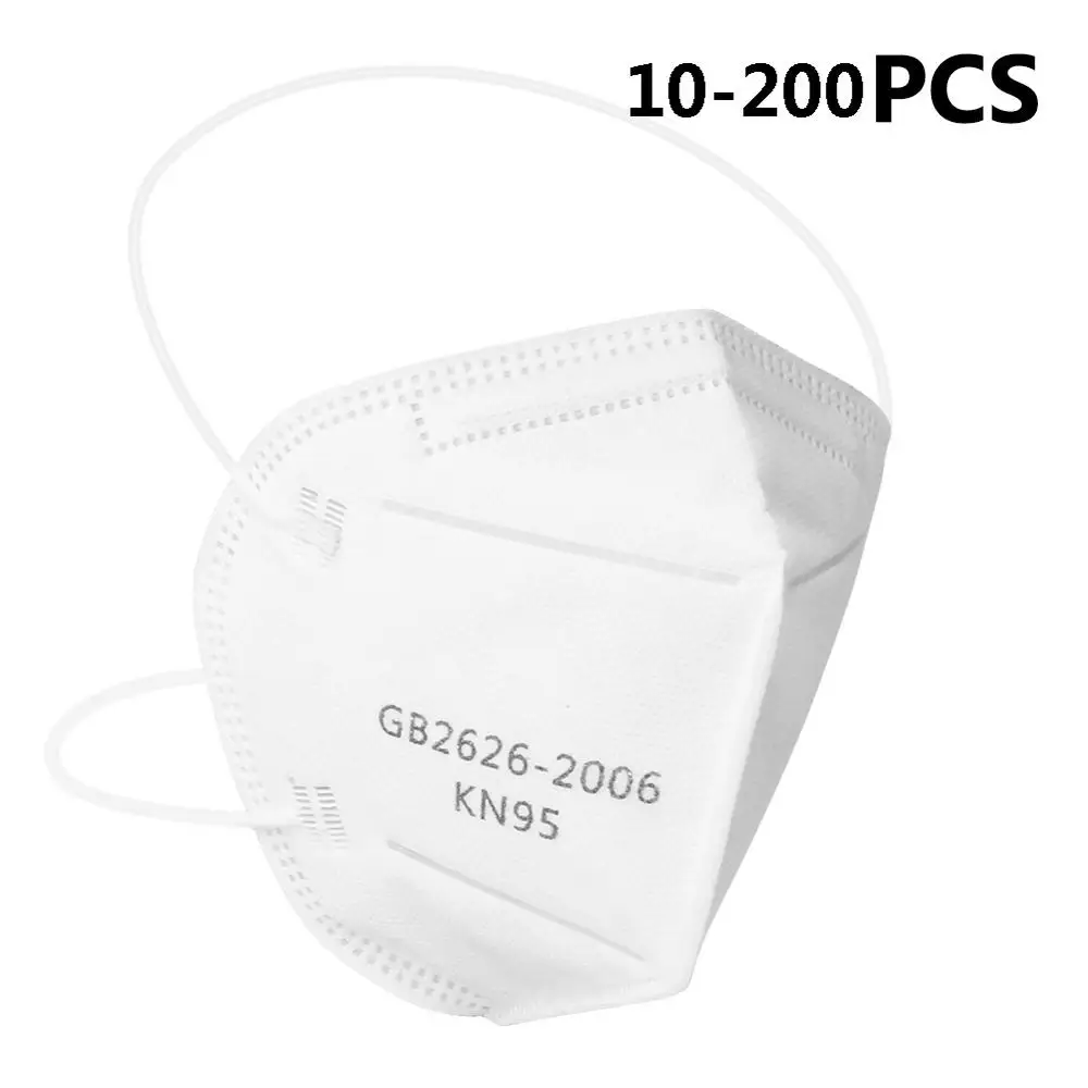 10-200pcs KN95 Masks Non-woven Anti-dust Safety Protective Mouth Face Muffle Cover for Particles Bacterial 2020 New Arrival
10-200pcs KN95 Masks Non-woven Anti-dust Safety Protective Mouth Face Muffle Cover for Particles Bacterial 2020 New Arrival