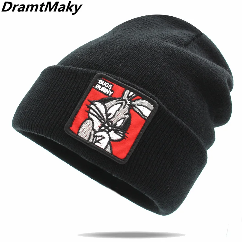 Animation Animals rabbit Embroidery Men's Winter hat for Women autumn cap Winter women's hats bonnet fashion gorro hat beanie
Animation Animals rabbit Embroidery Men's Winter hat for Women autumn cap Winter women's hats bonnet fashion gorro hat beanie