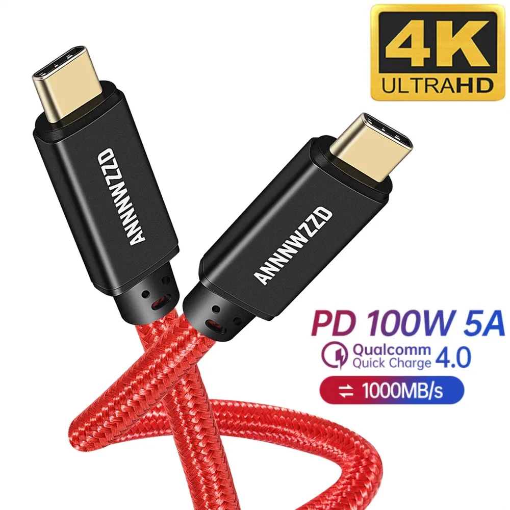 USB 3.1 Type C To USB C Cable For Macbook Pro 5A PD 100W USB 3.1 Gen 2 4K@60HZ USB C Cable For Samsung S10 Note20 QC 4.0 Cord
USB 3.1 Type C To USB C Cable For Macbook Pro 5A PD 100W USB 3.1 Gen 2 4K@60HZ USB C Cable For Samsung S10 Note20 QC 4.0 Cord