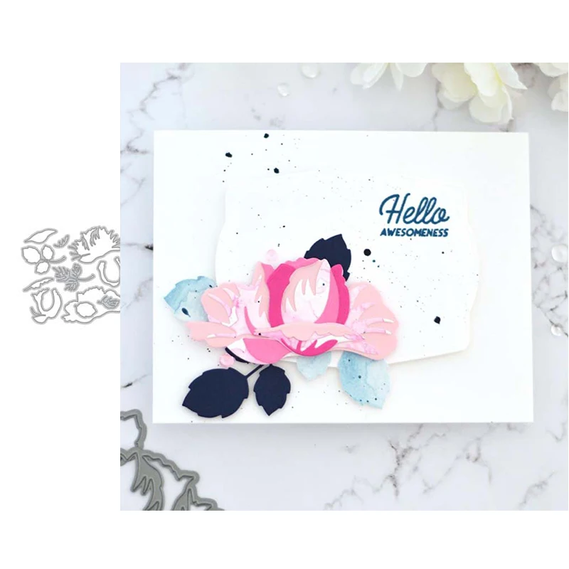 JC Beautiful Flowers Metal Cutting Dies for Scrapbooking Die Cut Stencil Handmade Paper Card Making Model Mold Craft Decoration
JC Beautiful Flowers Metal Cutting Dies for Scrapbooking Die Cut Stencil Handmade Paper Card Making Model Mold Craft Decoration