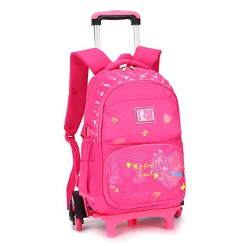 Stylish Princess Style Girls Children School Bags With 2/6 Wheels Trolley Backpack Gift Girls Removable Trolley Children Bag
Stylish Princess Style Girls Children School Bags With 2/6 Wheels Trolley Backpack Gift Girls Removable Trolley Children Bag
