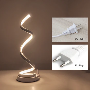 Modern Design LED Table Lamp Bedroom Reading Desk Light Bedside Lamp Study Eye Protect US/EU Plug Dimable
Modern Design LED Table Lamp Bedroom Reading Desk Light Bedside Lamp Study Eye Protect US/EU Plug Dimable