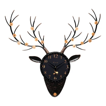 Deer Nordic Style Fashion Wall Clock Living Room Metal Silent Numbers Oclock Modern Design Zegar Na Sciane Clocks EF50WC
Deer Nordic Style Fashion Wall Clock Living Room Metal Silent Numbers Oclock Modern Design Zegar Na Sciane Clocks EF50WC