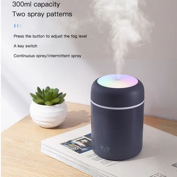 Portable 300ml Humidifier USB Ultrasonic Dazzle Cup Aroma Diffuser Cool Mist Maker Air Humidifier Purifier with Romantic Light
Portable 300ml Humidifier USB Ultrasonic Dazzle Cup Aroma Diffuser Cool Mist Maker Air Humidifier Purifier with Romantic Light