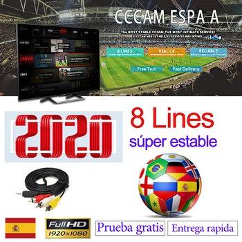 2020 Cccam espa a spain 1 year stable 8 Line server HD cline ccam espa a Europe Portugal Poland Italia for satellite receiver
2020 Cccam espa a spain 1 year stable 8 Line server HD cline ccam espa a Europe Portugal Poland Italia for satellite receiver