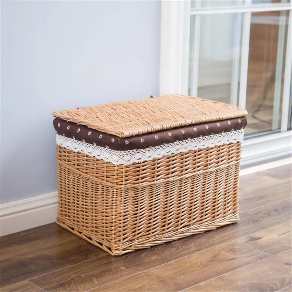 Dirty Clothes Wicker Home Storage Basket Storage Organizer Box Home Daily Snack Laundry Hamper Storage Containers With Lid
Dirty Clothes Wicker Home Storage Basket Storage Organizer Box Home Daily Snack Laundry Hamper Storage Containers With Lid