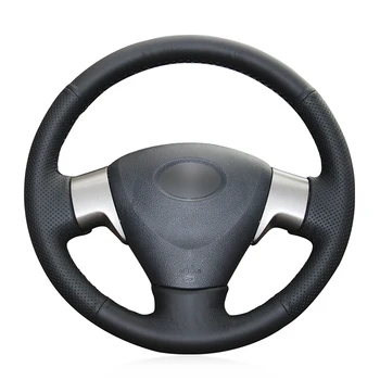 Black Artificial Leather Car Steering Wheel Cover for Toyota Corolla 2009-2013 Matrix 2009-2010 Auris 2007-2009
Black Artificial Leather Car Steering Wheel Cover for Toyota Corolla 2009-2013 Matrix 2009-2010 Auris 2007-2009