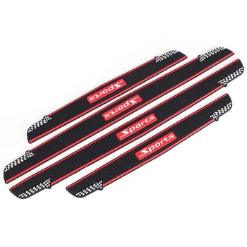 4PCS Car Door Scuff Sill Cover Panel Black Rubber Protector Sport Style Bumper Corner Protector Universal
4PCS Car Door Scuff Sill Cover Panel Black Rubber Protector Sport Style Bumper Corner Protector Universal