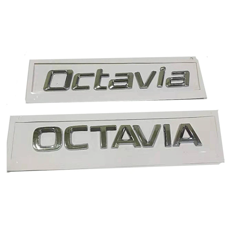 New Car Sticker 3D ABS Letters Decal Badge Emblem Chrome Logo For Skoda Octavia a5 a7 2007-2016 1ZD 853 675 F Car Styling
New Car Sticker 3D ABS Letters Decal Badge Emblem Chrome Logo For Skoda Octavia a5 a7 2007-2016 1ZD 853 675 F Car Styling