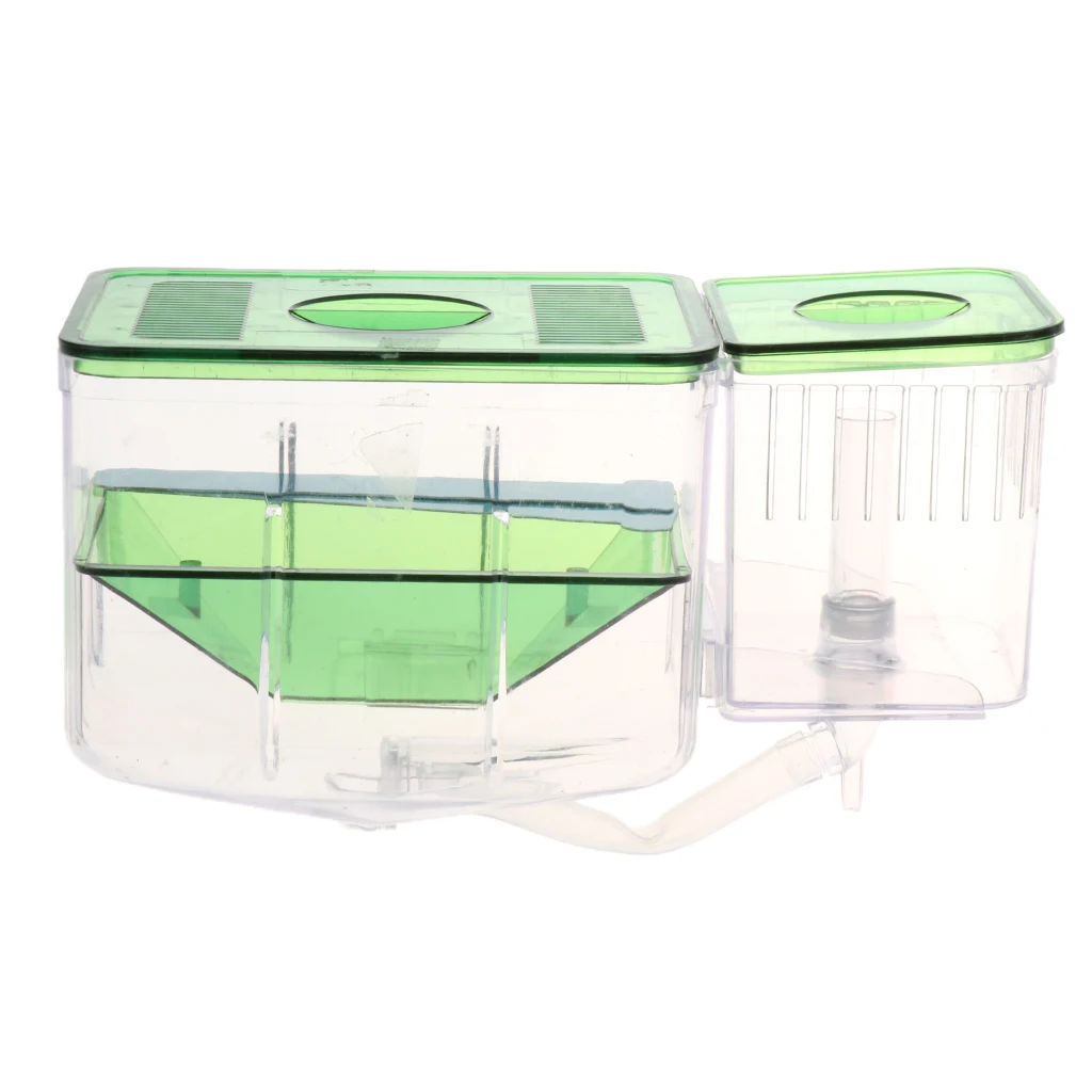 Aquarium Fish Breeder Box Hatchery Incubator, Large Plastic Fish Isolation Box for Clownfish Guppy Betta Eels Crab Fish Tank Aquarium Fish Breeder Box Hatchery Incubator, Large Plastic Fish Isolation Box for Clownfish Guppy Betta Eels Crab Fish Tank