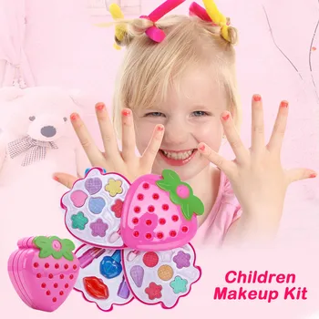 Kids Girls 3-Layer Strawberry Shape Blush Lipstick Eye Shadow Brush Beauty Makeup Tool Kit Cosmetic Box Pretend Play Toy
Kids Girls 3-Layer Strawberry Shape Blush Lipstick Eye Shadow Brush Beauty Makeup Tool Kit Cosmetic Box Pretend Play Toy
