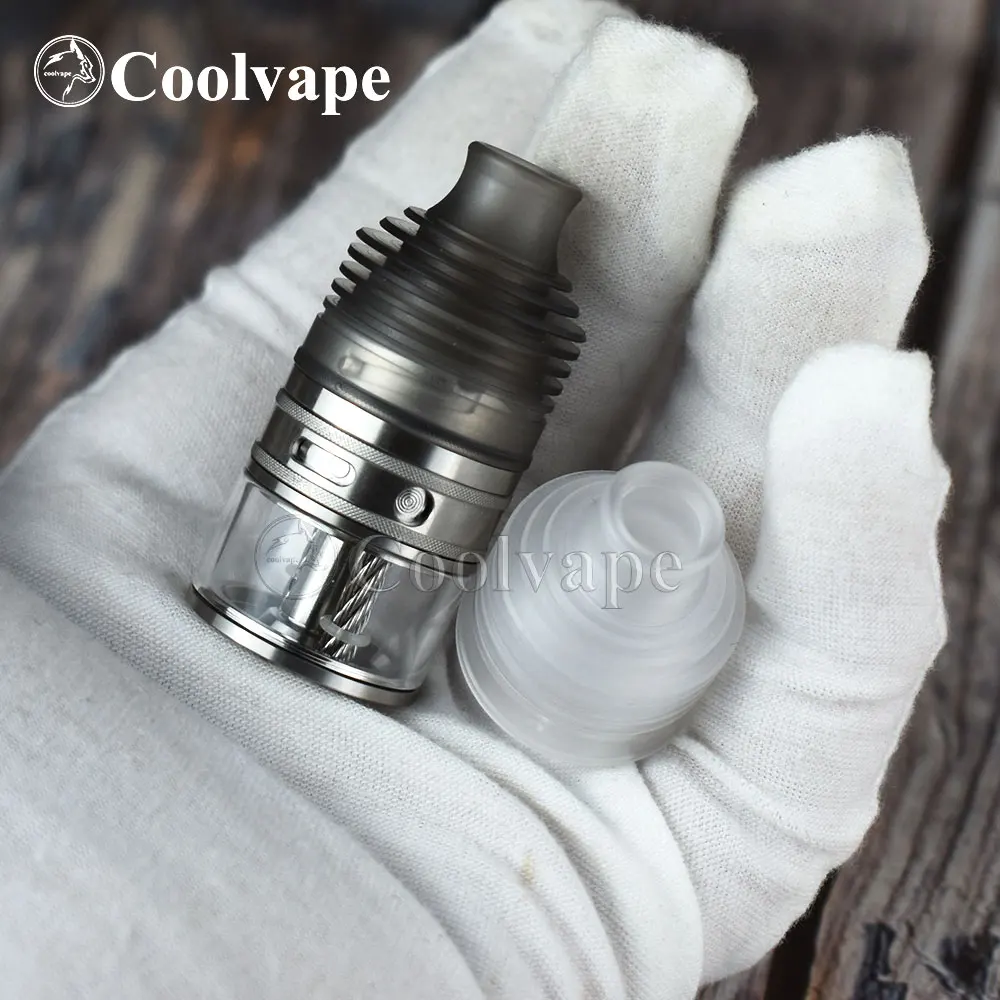 wolf coolvape Taifun GX rdta bellcap fit Taifun GX rdta 23mm Diameter 4.0 ml Side-Fill-System tank vape Atomizer Accessories
wolf coolvape Taifun GX rdta bellcap fit Taifun GX rdta 23mm Diameter 4.0 ml Side-Fill-System tank vape Atomizer Accessories