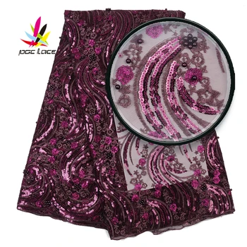 2020 New Fashion Wholesale African Nigerian Ankara Fancy Ladies Party Polyester Net Tulle Glitter Sequins Lace Fabric with Beads
2020 New Fashion Wholesale African Nigerian Ankara Fancy Ladies Party Polyester Net Tulle Glitter Sequins Lace Fabric with Beads
