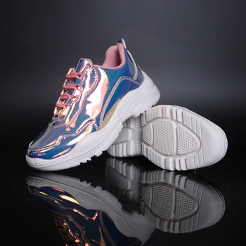Obsteqar Women Casual Shoes Lace Up Dazzling Sneakers 2020 Summer Fashion Casual Sneakers
Obsteqar Women Casual Shoes Lace Up Dazzling Sneakers 2020 Summer Fashion Casual Sneakers