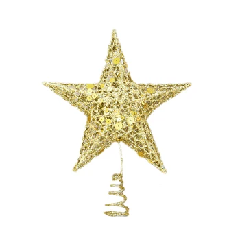 NICEXMAS Christmas Tree LED Star Tree Topper Decoration LED Lighting Battery Operated Xmas Treetop Gold Christmas Home Store A2
NICEXMAS Christmas Tree LED Star Tree Topper Decoration LED Lighting Battery Operated Xmas Treetop Gold Christmas Home Store A2
