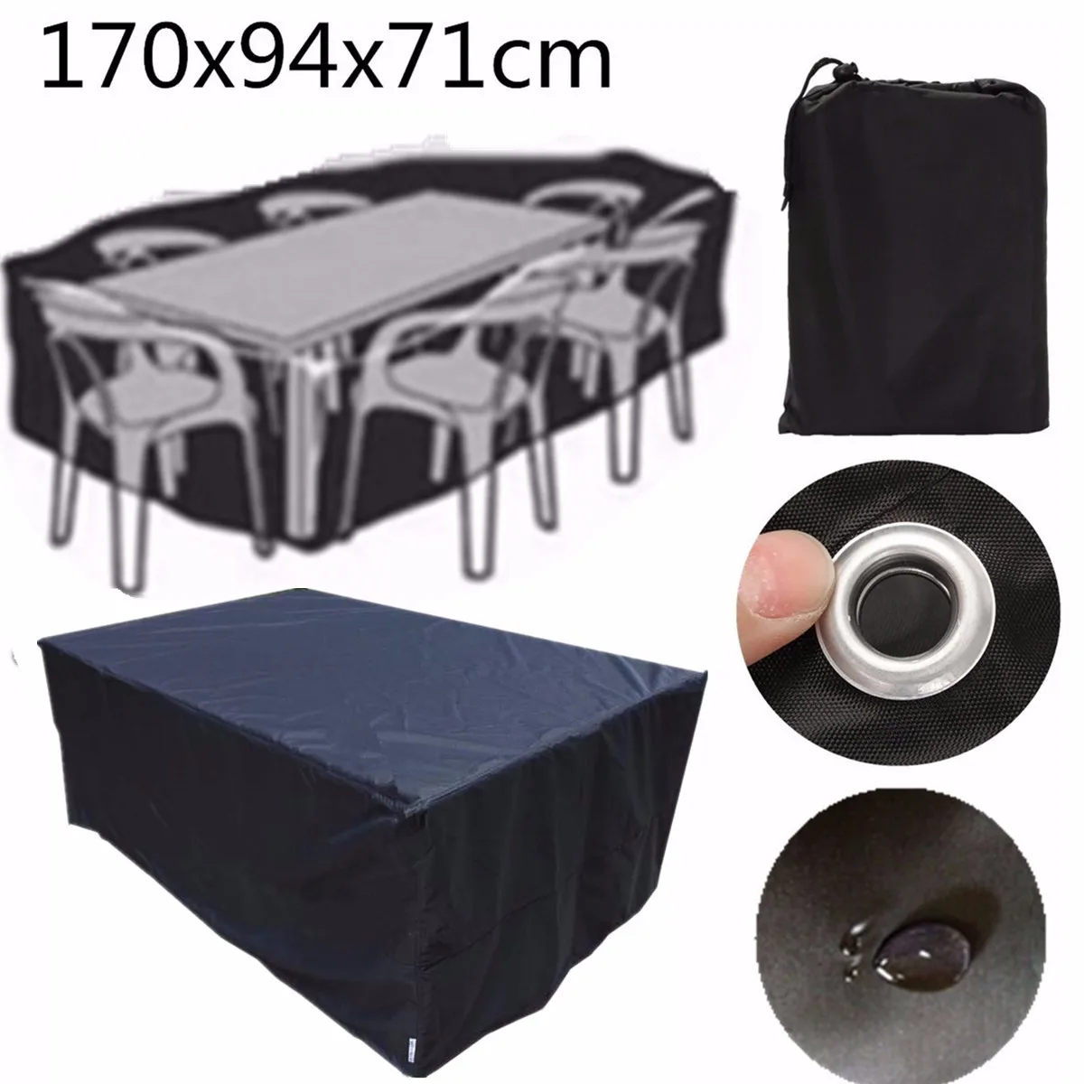 1pc 170x94x71cm Outdoor Garden Furniture Rain Cover Waterproof Polyester Sofa Protection Set Garden Patio Rain Snow Dustproof
1pc 170x94x71cm Outdoor Garden Furniture Rain Cover Waterproof Polyester Sofa Protection Set Garden Patio Rain Snow Dustproof