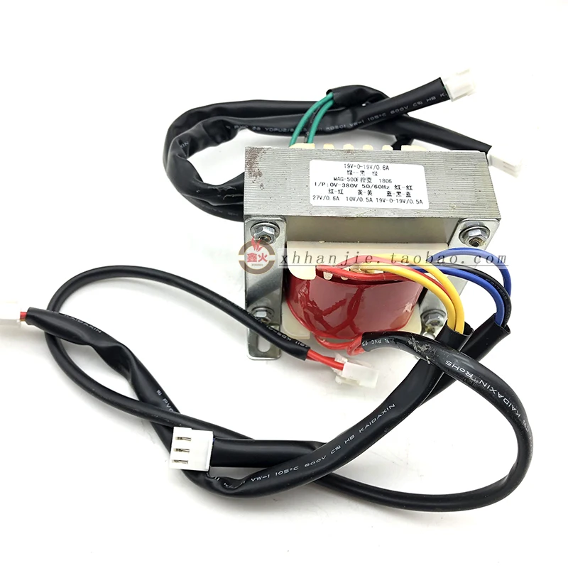 NBC350 500 Gas Shielded Welder Control Transformer Input 380V Output 2 Sets of Dual 19V Single 27V 10V
NBC350 500 Gas Shielded Welder Control Transformer Input 380V Output 2 Sets of Dual 19V Single 27V 10V