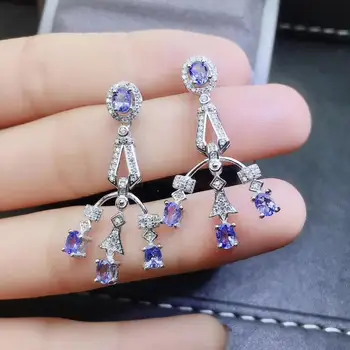 Anniversary Best Gift Tanzanite Earrings 925 Sterling Silver Premium Charm Jewelry Beauty Wedding Party Earrings
Anniversary Best Gift Tanzanite Earrings 925 Sterling Silver Premium Charm Jewelry Beauty Wedding Party Earrings