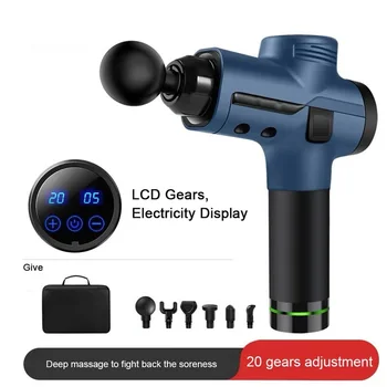 Advanced Massage Gun 20-Level Adjustment Fascia Gun Relax Muscles Electric Massage Grab Fascia Stick
Advanced Massage Gun 20-Level Adjustment Fascia Gun Relax Muscles Electric Massage Grab Fascia Stick