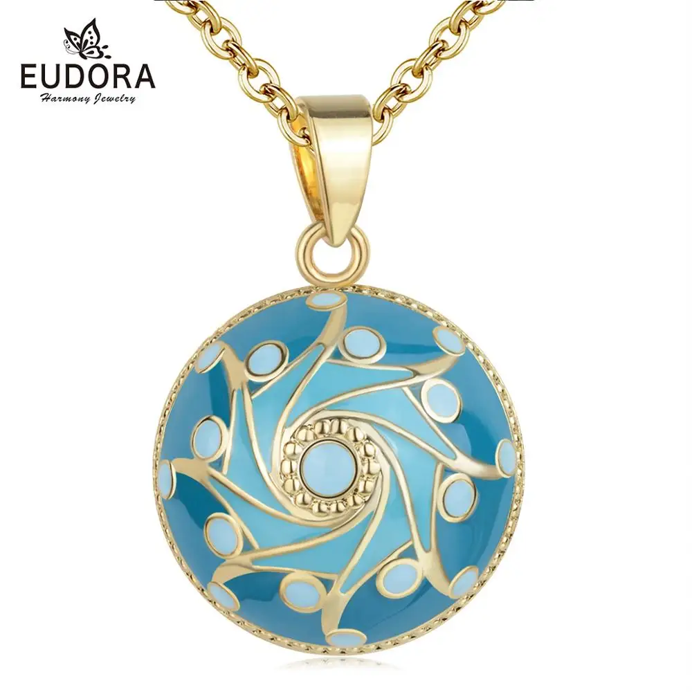 Eudora Original Enamel Craft Sky Blue Bell Ball Pendant Harmony Ball Necklace Universe & stars design Mexican Bola Ball Jewelry
Eudora Original Enamel Craft Sky Blue Bell Ball Pendant Harmony Ball Necklace Universe & stars design Mexican Bola Ball Jewelry