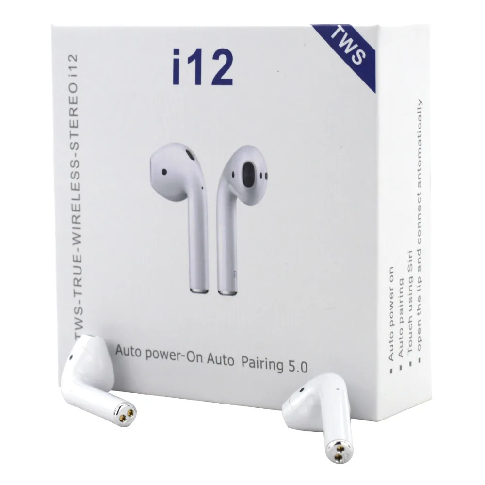 5.0 Bluetooth Headset Mini hifi Touch i12 Sports Wireless Bluetooth Headset Support Computer Apple System Android System
5.0 Bluetooth Headset Mini hifi Touch i12 Sports Wireless Bluetooth Headset Support Computer Apple System Android System