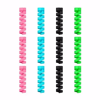 USB Charging Earphone Case Cover Spiral Cable Protector Data Line Silicone Bobbin Winder Protective For Iphone Xiaomi Android
USB Charging Earphone Case Cover Spiral Cable Protector Data Line Silicone Bobbin Winder Protective For Iphone Xiaomi Android