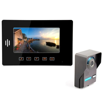 7" Color HD Monitor Night-vision IR Camera Video Doorbell DoorPhone Intercom System Support Call Monitor Intercom
7" Color HD Monitor Night-vision IR Camera Video Doorbell DoorPhone Intercom System Support Call Monitor Intercom